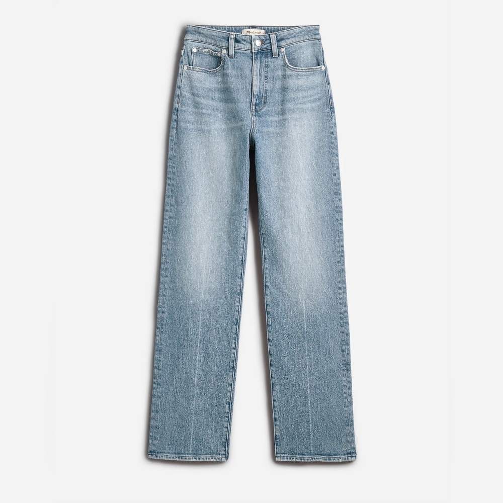 EUC Madewell Curvy 90's Straight Jeans In Rondell Wash, Size 31 (30" Inseam)
